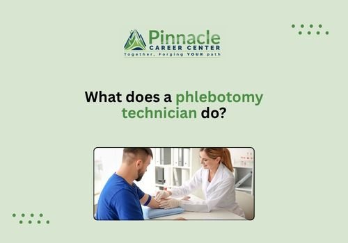 What does a phlebotomy technician do?