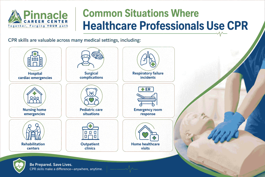 Why CPR Certification Is Important for Healthcare Professionals 2 Common Situations Where Healthcare Professionals Use CPR